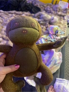 Brown Plush Monkey Stuffed Animal Starbucks